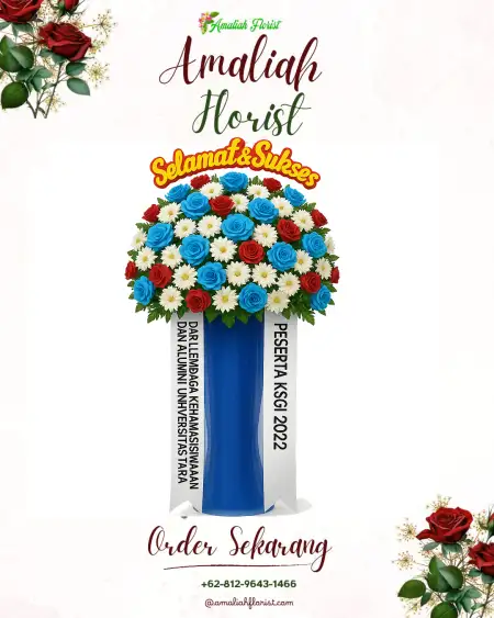 Standing Flowers Kawasan Perkantoran Tomang Jakarta Barat